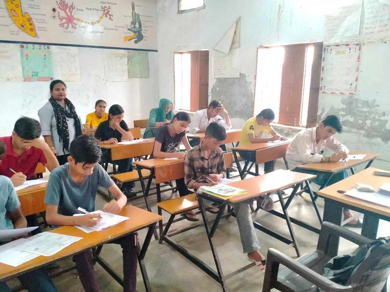 Paramedical scholarship test Surja Khera